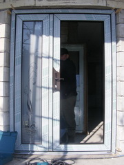 Casa Andrusiac - Montaj tamplarie PVC cu geam termopan - Ecologic Plast Neamt